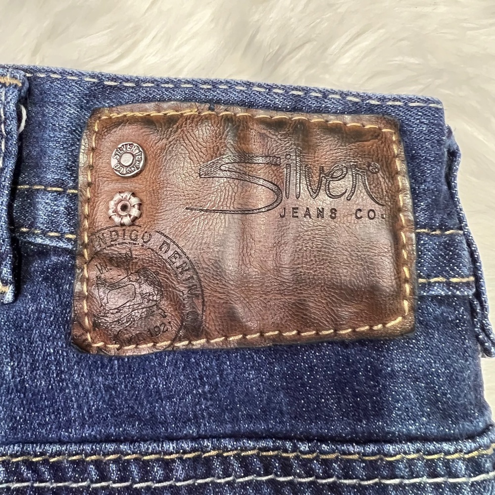 👖Like New |•SILVER JEANS•| Gordie Loose Fit Straight Leg 40x34👖 - Picture 7 of 12